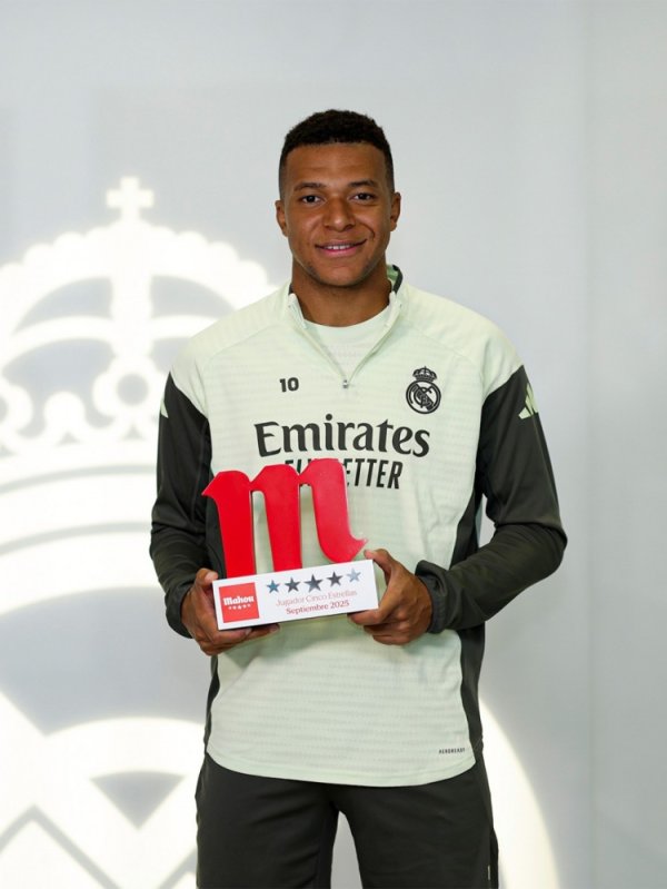 Không hồi hộp! Chính thức: Mbappé được bầu chọn là Cầu thủ xuất sắc nhất tháng 9 của Real Madrid, vớ